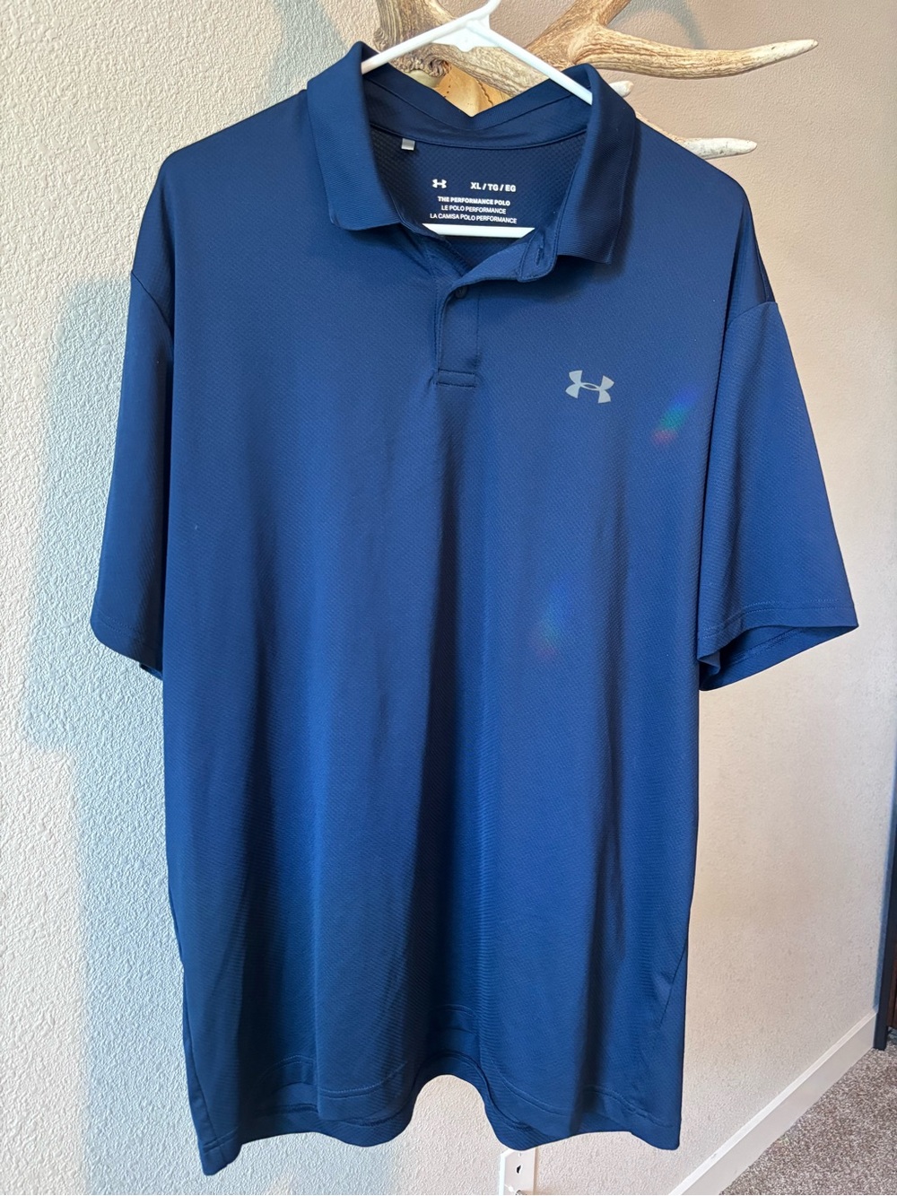 Under Armour Men’s Navy Blue Performance Polo